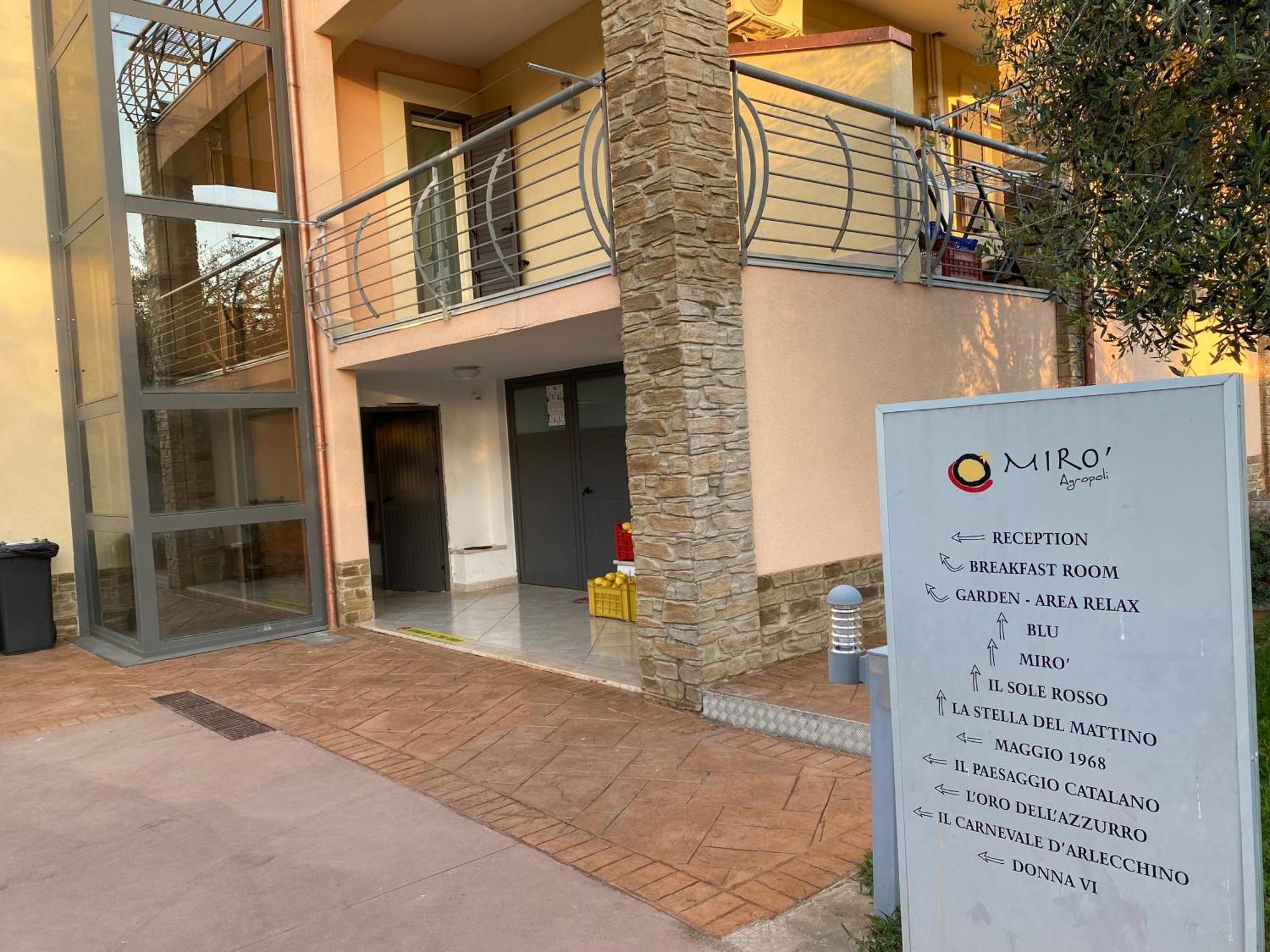 Miro' Agropoli Bed & Breakfast Exterior foto